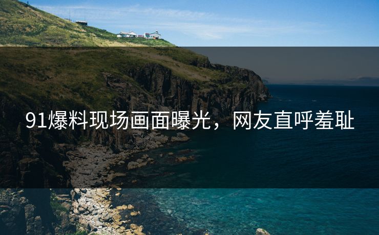 91爆料现场画面曝光，网友直呼羞耻